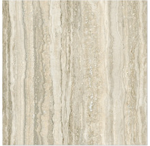 Carreau de travertin avec veinures