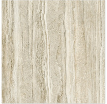 Carreau de sol beige aspect travertin