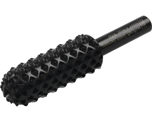 Wolfcraft Râpe courbée cylindriquement Ø 13.5x35 mm, acier de tungstène pour le bois Fraise cylindrique frontale forme G Wolfcraft