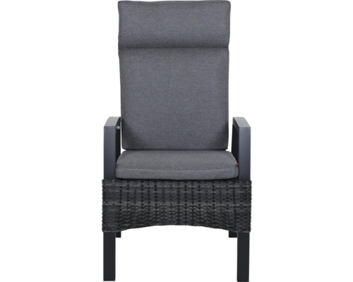 Fauteuil de jardin avec dossier haut et rembourrage