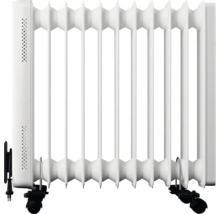 Ölradiator mit Heizrippen und Rollen