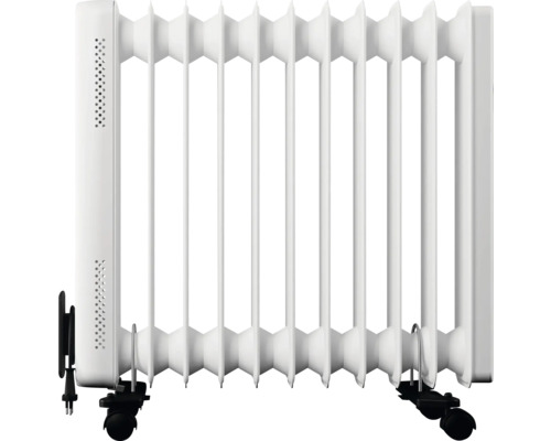 Radiator Tristar 51 x 63 cm 2000 W Ölradiator mit Heizrippen und Rollen