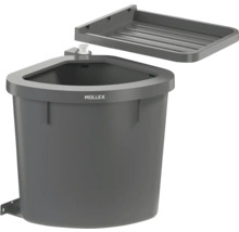 Müllex Eck-Abfalleimer mit Deckel