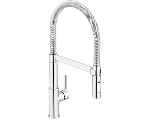 Robinet de cuisine KEO flexible avec pommeau mit CAI CoolStart chrome