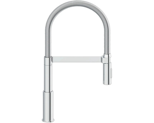 Robinet de cuisine avec ressort spiralé