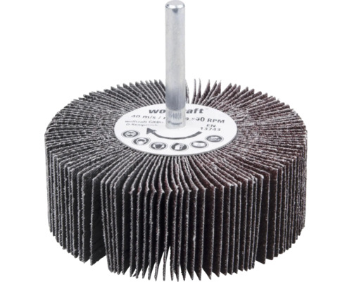 Wolfcraft Fächerschleifer Ø 80 mm Korn 60