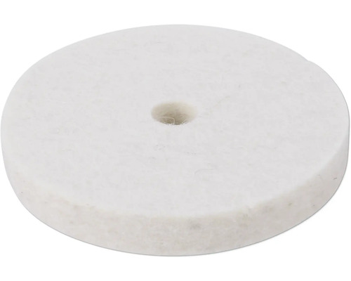 Disque de polissage en feutre avec perçage