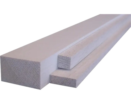 Tasseau en bois de balsa 3x10x1000 mm Tasseaux en bois de différentes tailles