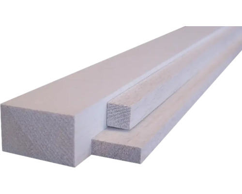 Tasseau en bois de balsa 20x20x1000 mm Lattes en bois de différentes tailles