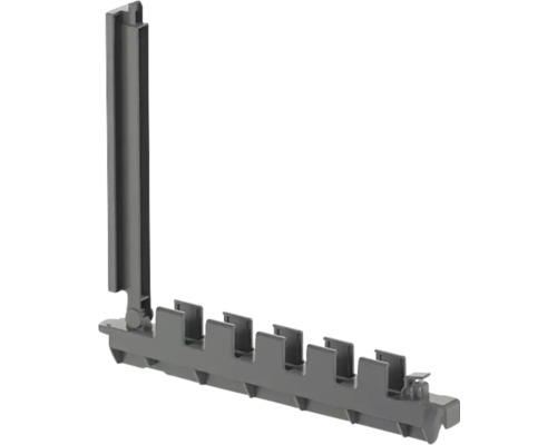 Support d''étagère gris pour étagères