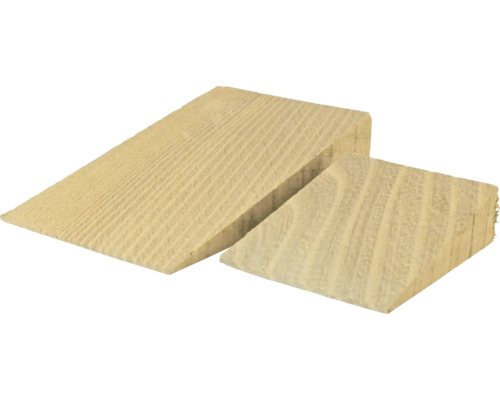 Zwei Holzkeile