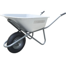 Brouette avec cuve et roue pour jardin et chantier