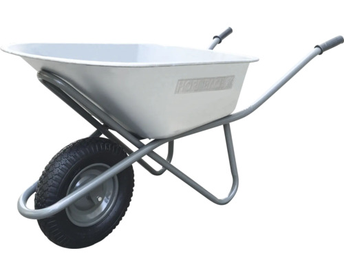 Brouette avec cuve et roue pour jardin et chantier