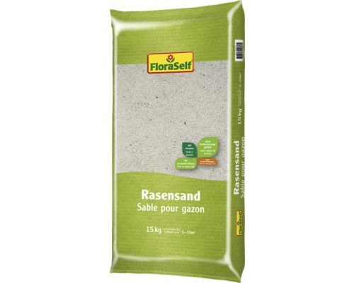 Sack Rasensand von FloraSelf, 15 Kilogramm Sack Rasensand von FloraSelf, 15 Kilogramm