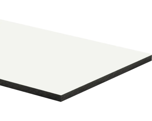 Panneau compact blanc 6x600x1200 mm Panneau revêtu de résine mélamine