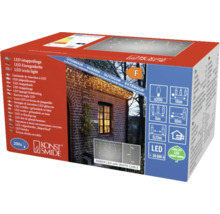 Emballage d''une guirlande stalactite à LED pour extérieur avec 200 lampes LED