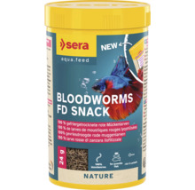 Sera Bloodworms FD Snack, gefriergetrocknete rote Mückenlarven als Fischfutter