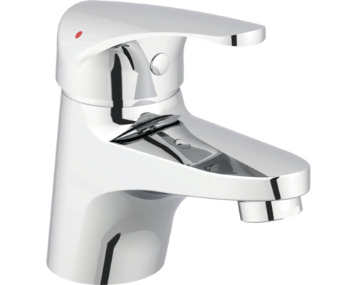 Robinet de lavabo en métal, mitigeur monocommande