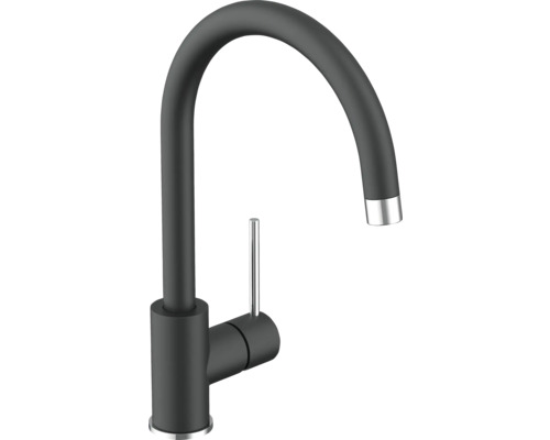 Robinet de cuisine basse pression KEO KASIA AntiFingerprint noir mat Robinet de cuisine en métal