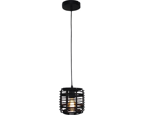 Pendelleuchte 1-flammig HxØ 120x16 cm schwarz Pendelleuchte 1-flammig HxØ 120x16 cm schwarz