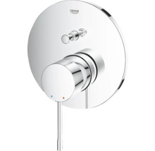 Logo Grohe sur une robinetterie pour douche ou baignoire