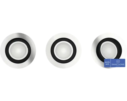 Spot encastré Philips Hue Milliskin 3 x GU10 4,2 W blanc