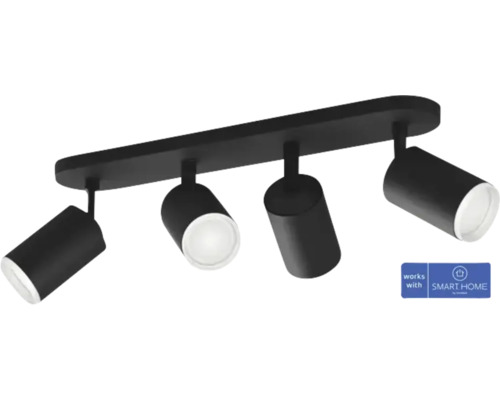 Philips Hue Deckenlampe Fugato 4 x GU10 4,2 W weiss