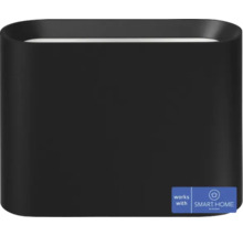 Applique murale LED noire pour intérieur avec compatibilité Smart Home