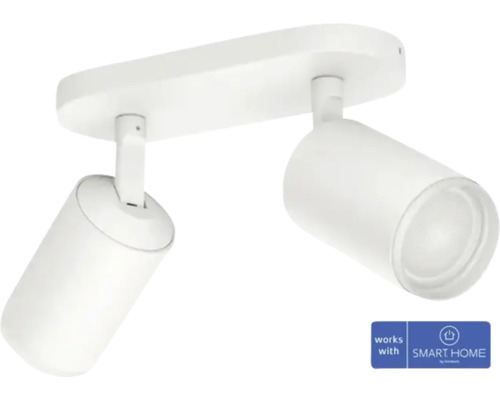 Philips Hue Spot Fugato 2xGU10 4,2 W 400 lm weiss