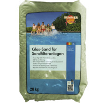 Glas Sand für Sandfilteranlagen im 20 Kilogramm Sack