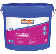 Seau d''enduit minéral 0.5 de Modulan, 25 kilogrammes