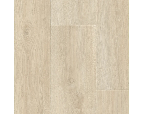PVC-Boden Stellar Holzdielenoptik 400 cm breit (Meterware) Heller Laminatboden in Holzoptik für Innenräume