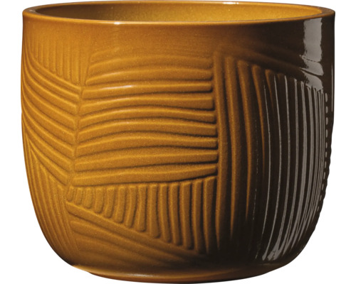 Keramik Blumentopf mit Muster