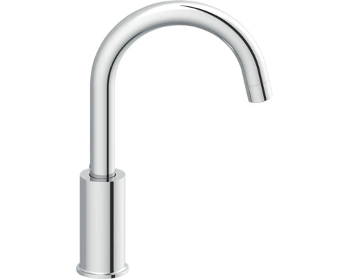 Robinet en métal avec bec courbé