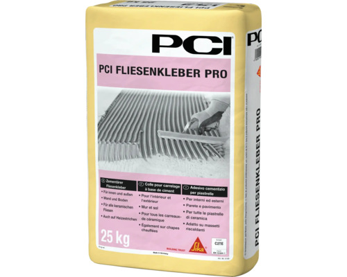 Colle à carrelage Pro PCI gris 25 kg