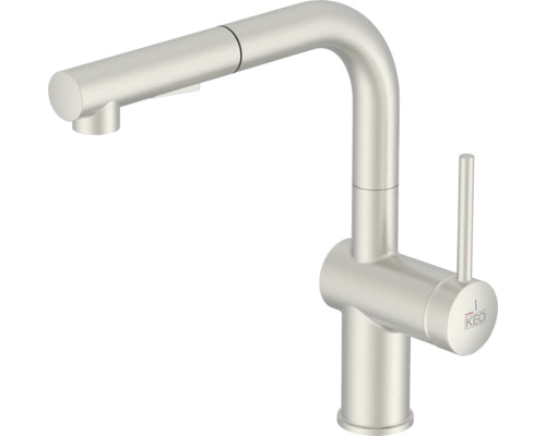 Robinet de cuisine avec douchette extractible et levier