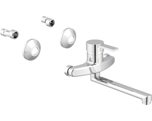 Robinet de cuisine avec accessoires pour montage mural