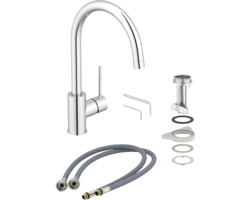 Robinet de cuisine avec accessoires