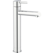 Hoher Waschtischmischer aus Metall