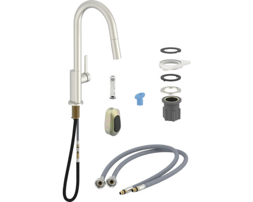 Robinet de cuisine avec accessoires