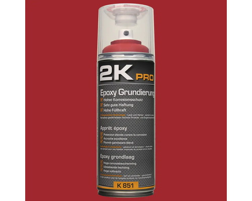 Bombe de peinture d''apprêt époxy 2K Pro