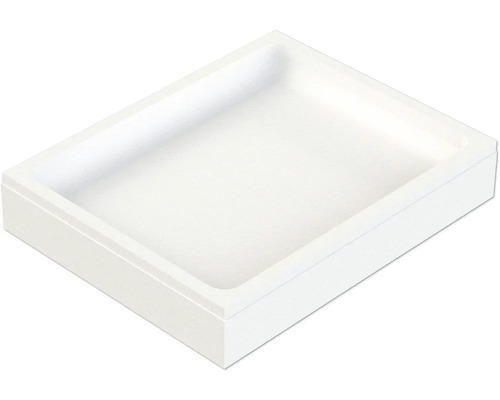 Duschwannenträger zu Jungborn Cinque 120 x 80 cm Quadratische Duschwanne aus Sanitäracryl