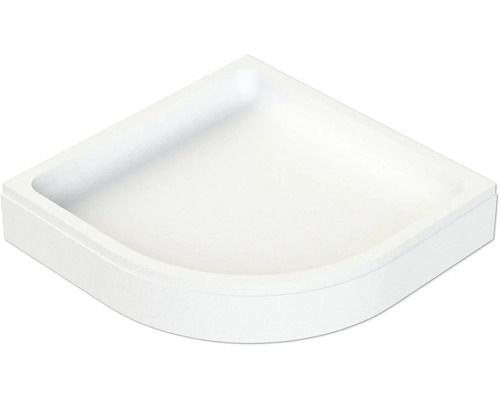 Soubassement pour receveur de douche Jungborn Cinque 90 x 90 cm quart de cercle Receveur de douche d''angle