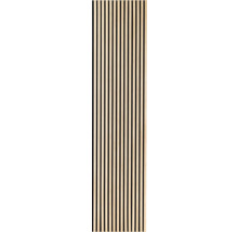 Panneau acoustique avec lamelles en bois pour l''absorption acoustique