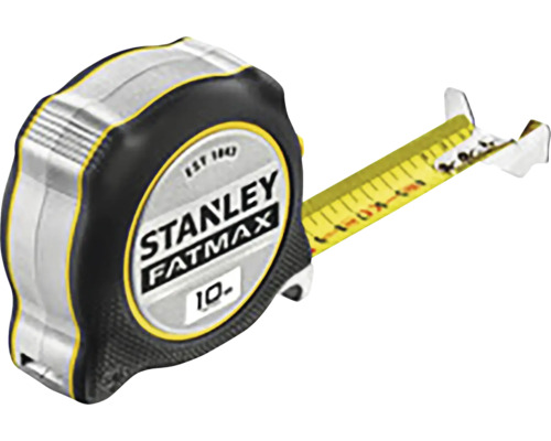 Mètre à ruban Stanley Fatmax d''une longueur de dix mètres.