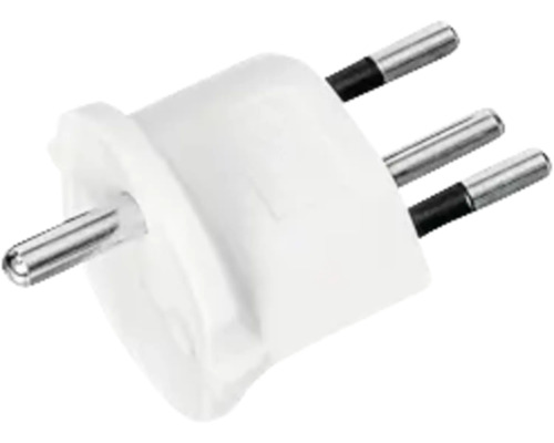 Schweizer Stecker mit drei Stiften