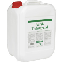 Acryl Tiefengrund in einem 10 Liter Behälter für Innen- und Aussenbereiche