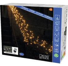 Guirlande lumineuse Konstsmide avec 1152 LED ambrées, adaptée à l''extérieur, vue de l''emballage