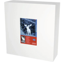 Verpackung einer Konstdsmide Leuchtfigur Elch für den Außenbereich