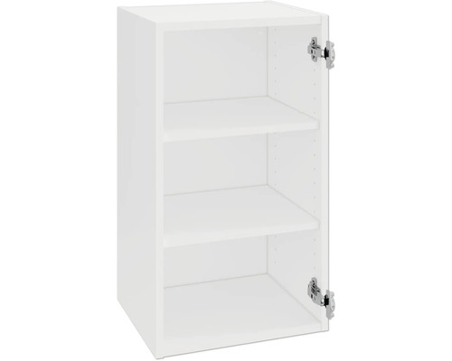 PICCANTE Smart Hängeschrankkorpus BxTxH 40 x 33 x 70,4 cm weiss zerlegt "Nr. 2" Weisser Küchenhängeschrank mit drei Regalböden